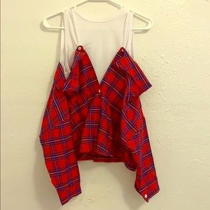 Connected long sleeves